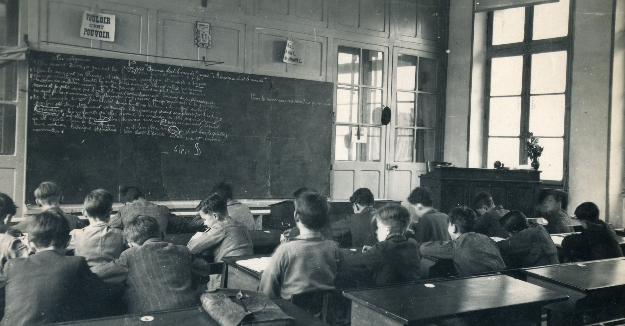 École Saint-Jean, 1947. Photographie. Coll. particulière
