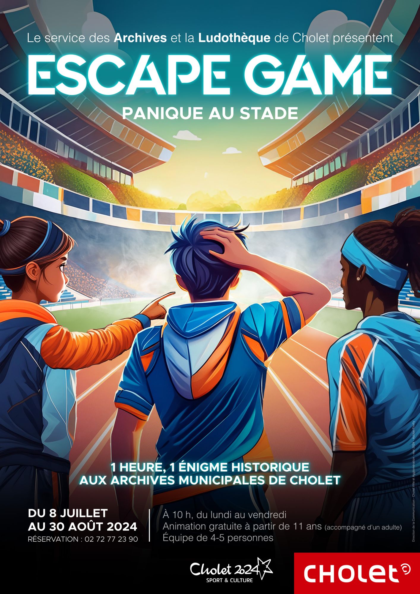 " Panique au stade "