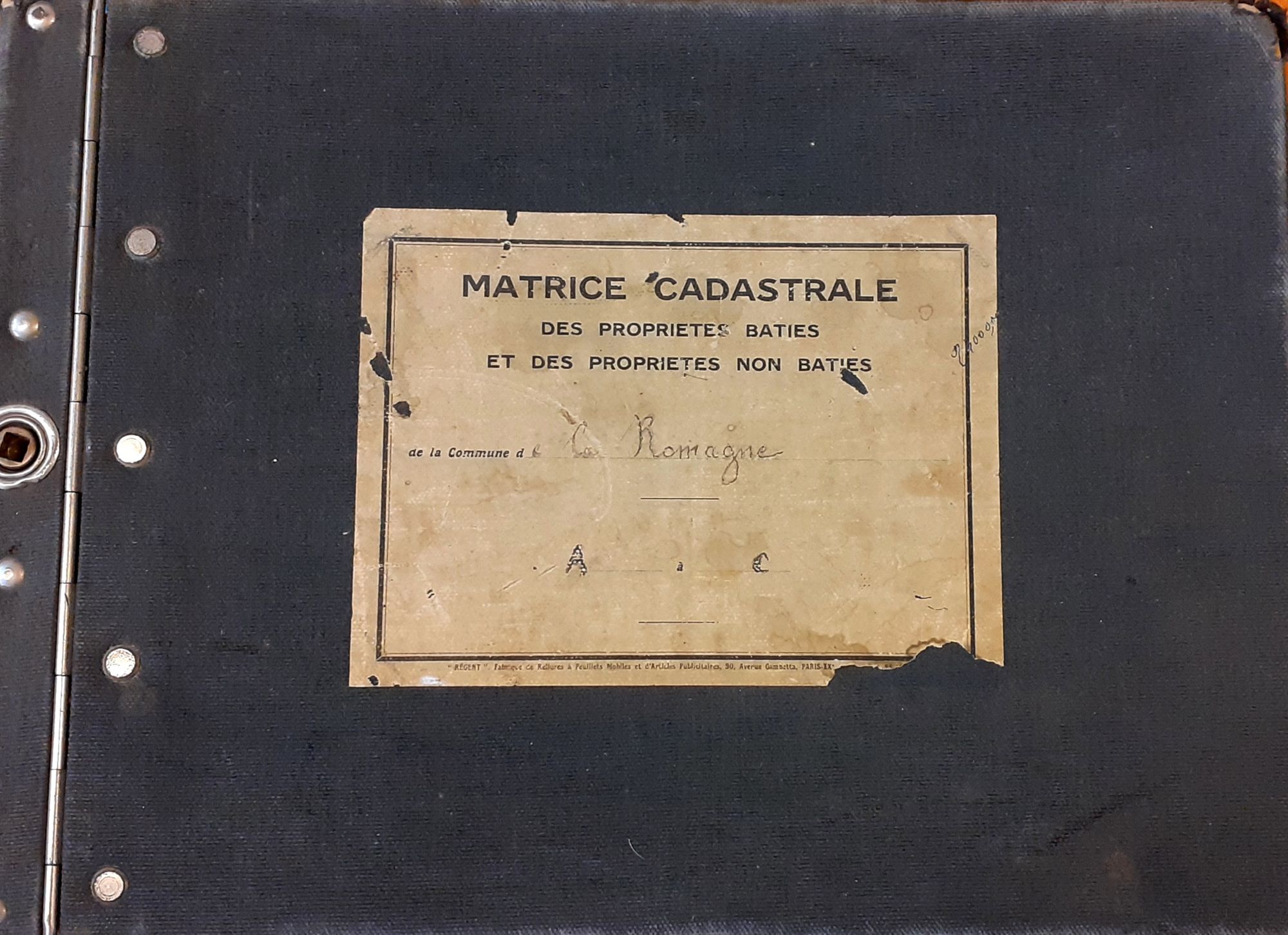 Étape  3 : faire l'historique d'un bien cadastré