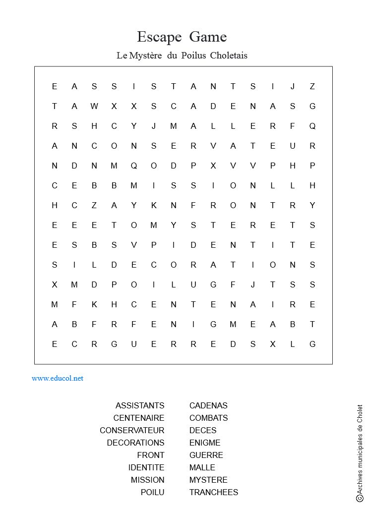 Le Mystère du Poilu choletais