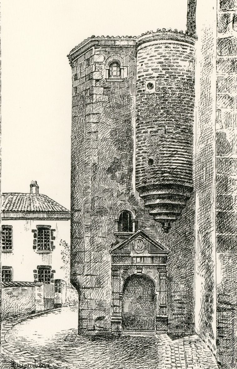 La Tour des Vieux-Greniers, 8Fi1462. Coll. AMC