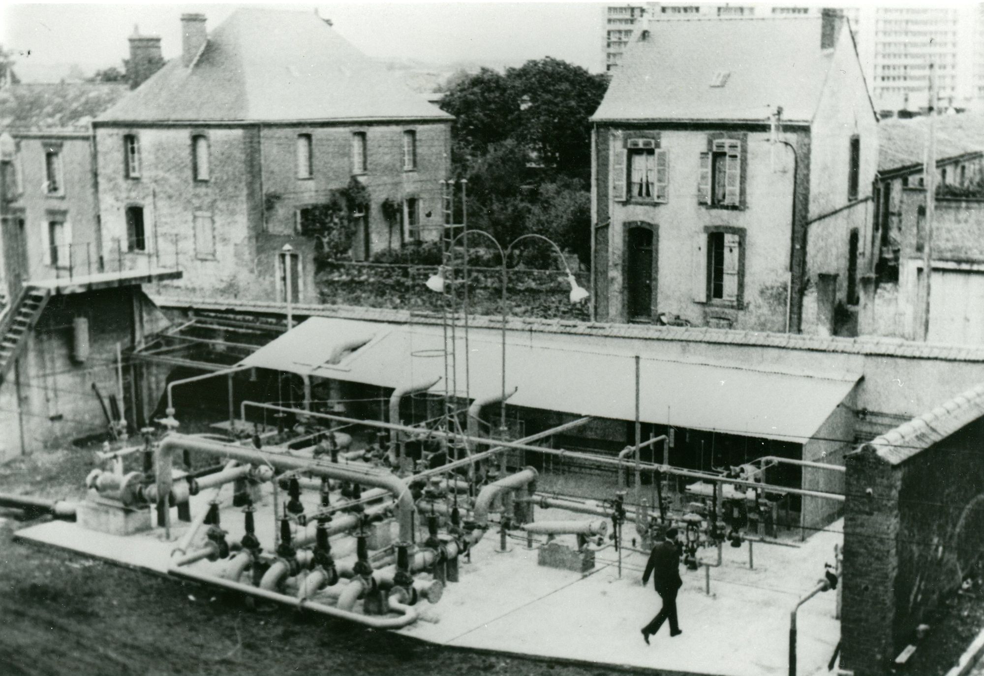 21Fi2057 - Usine à gaz, photographie.