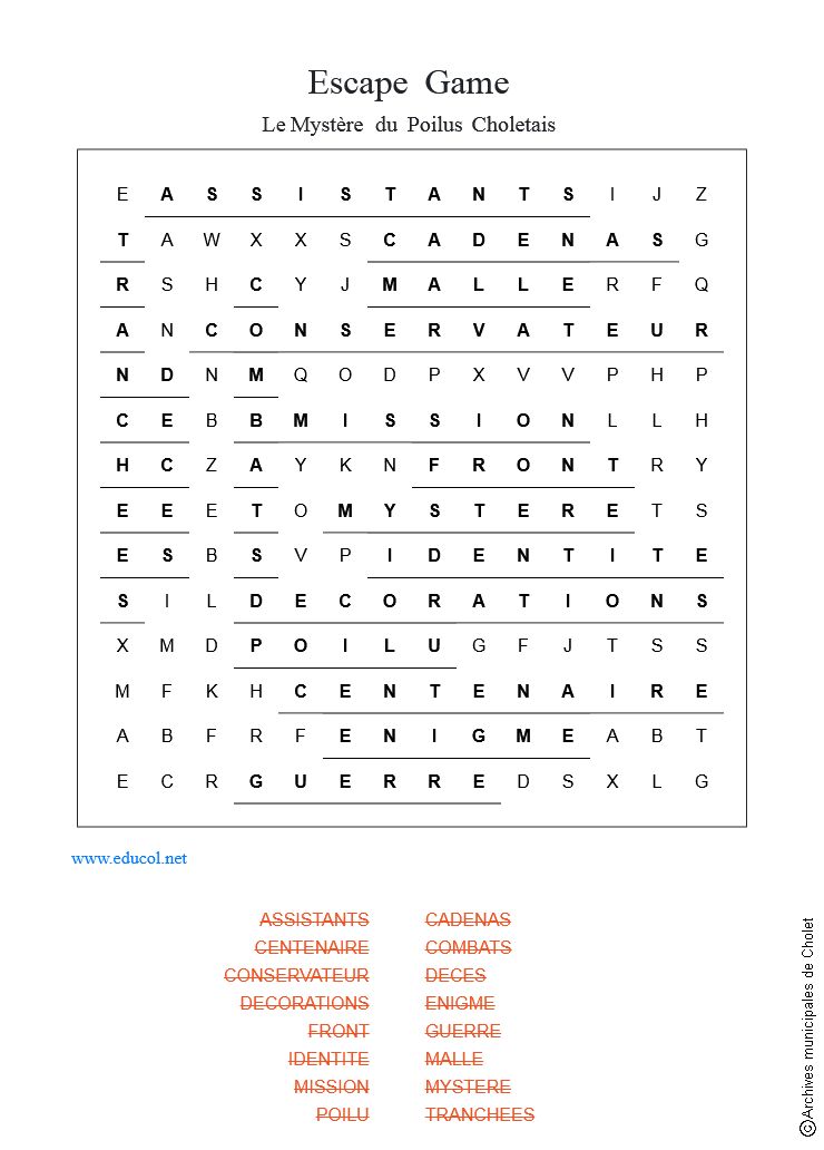 Le Mystère du Poilu choletais