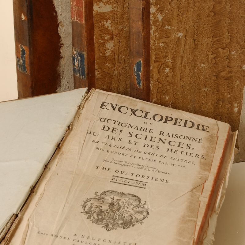 L'Encyclopédie, 18e siècle.
