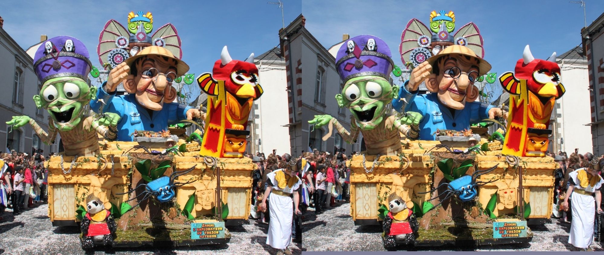 Char : "Zanini, l'Exporateur du Trésor Aztèque"