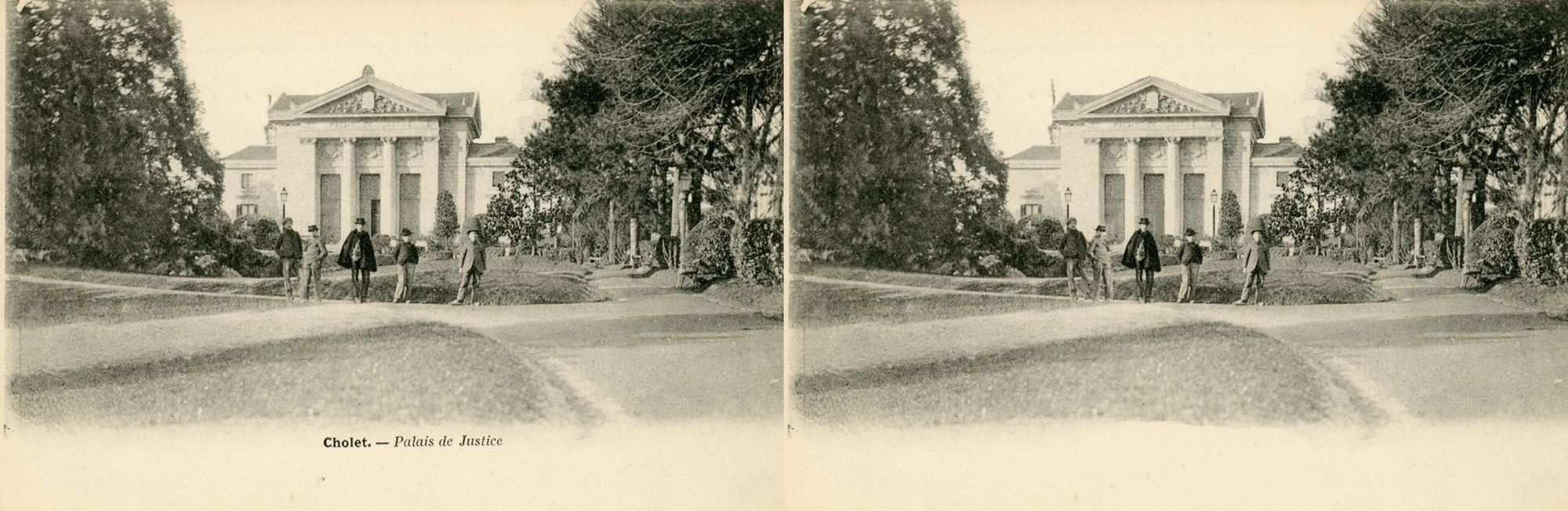 2 photos du Tribunal de Cholet