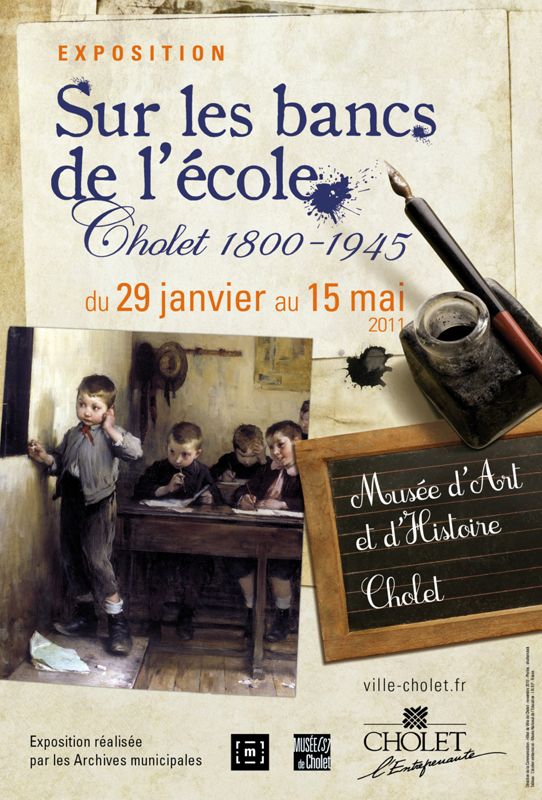 Sur les bancs de l'école - Cholet 1800-1945