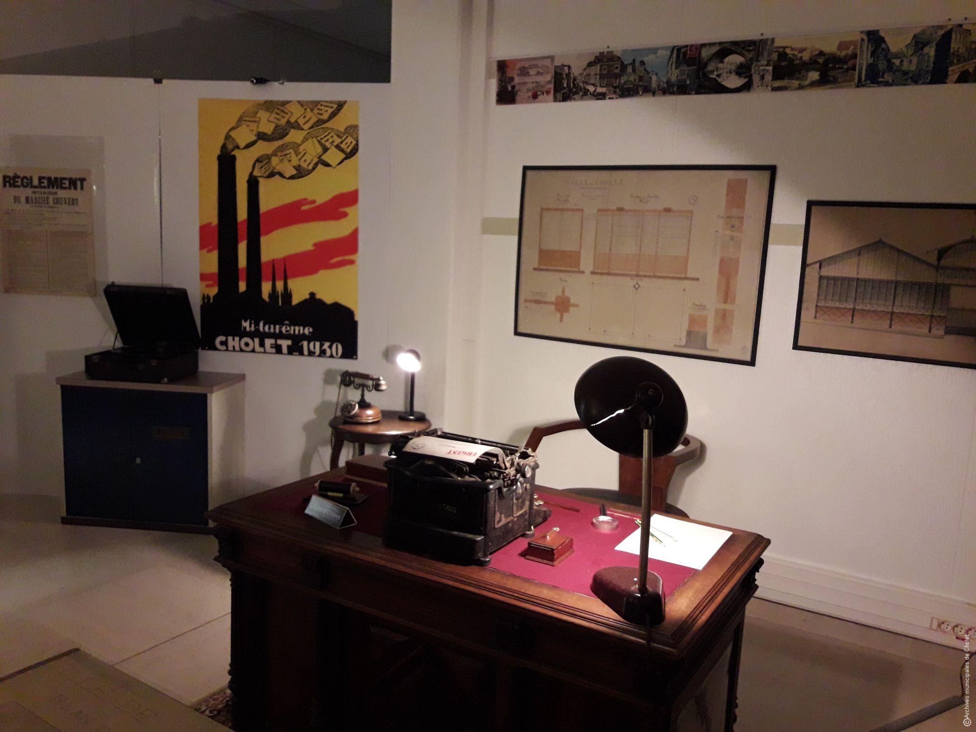 Le bureau du conservateur