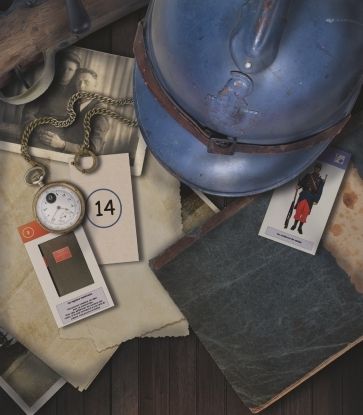 Jeu de cartes "Le Mystère du Poilu Choletais" 