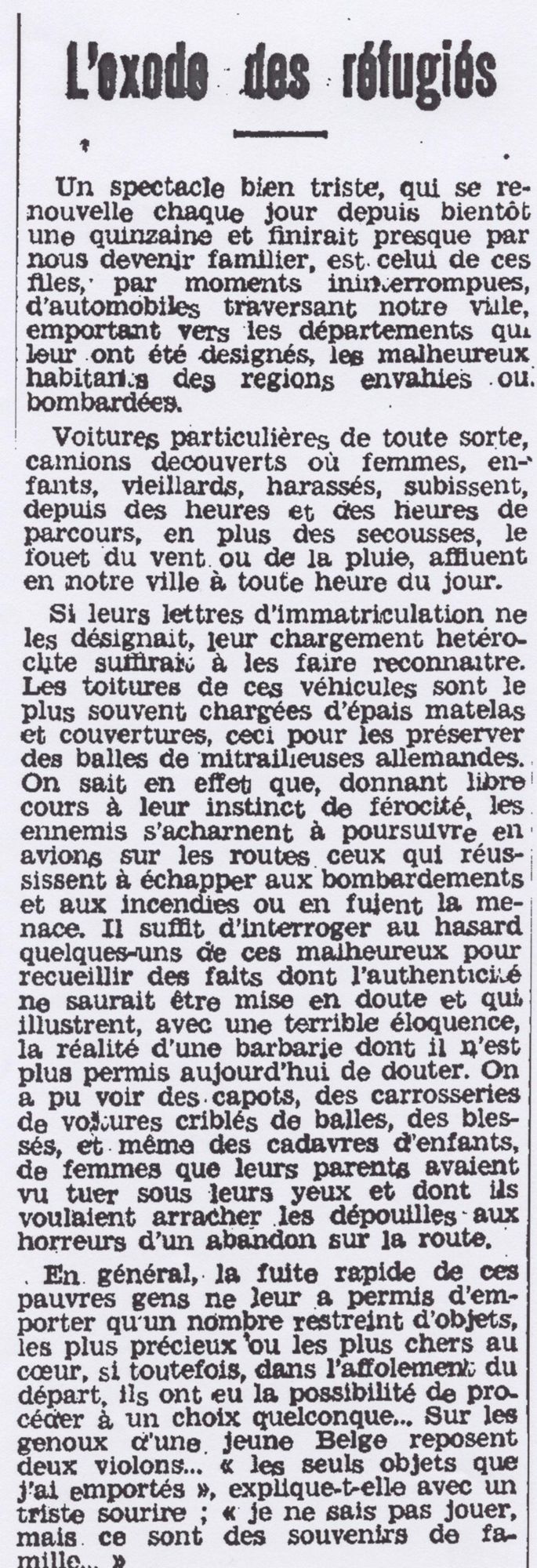 19Per26 - L'Intérêt Public, 25 mai 1940. Coll. AMC