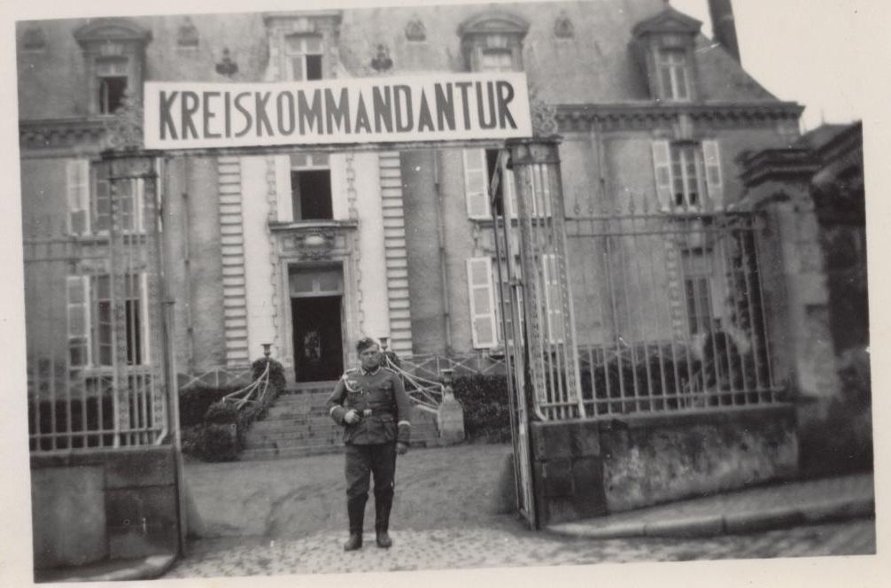 La Kommandantur- Hôtel particulier à la Grande Casse. Coll. particulière