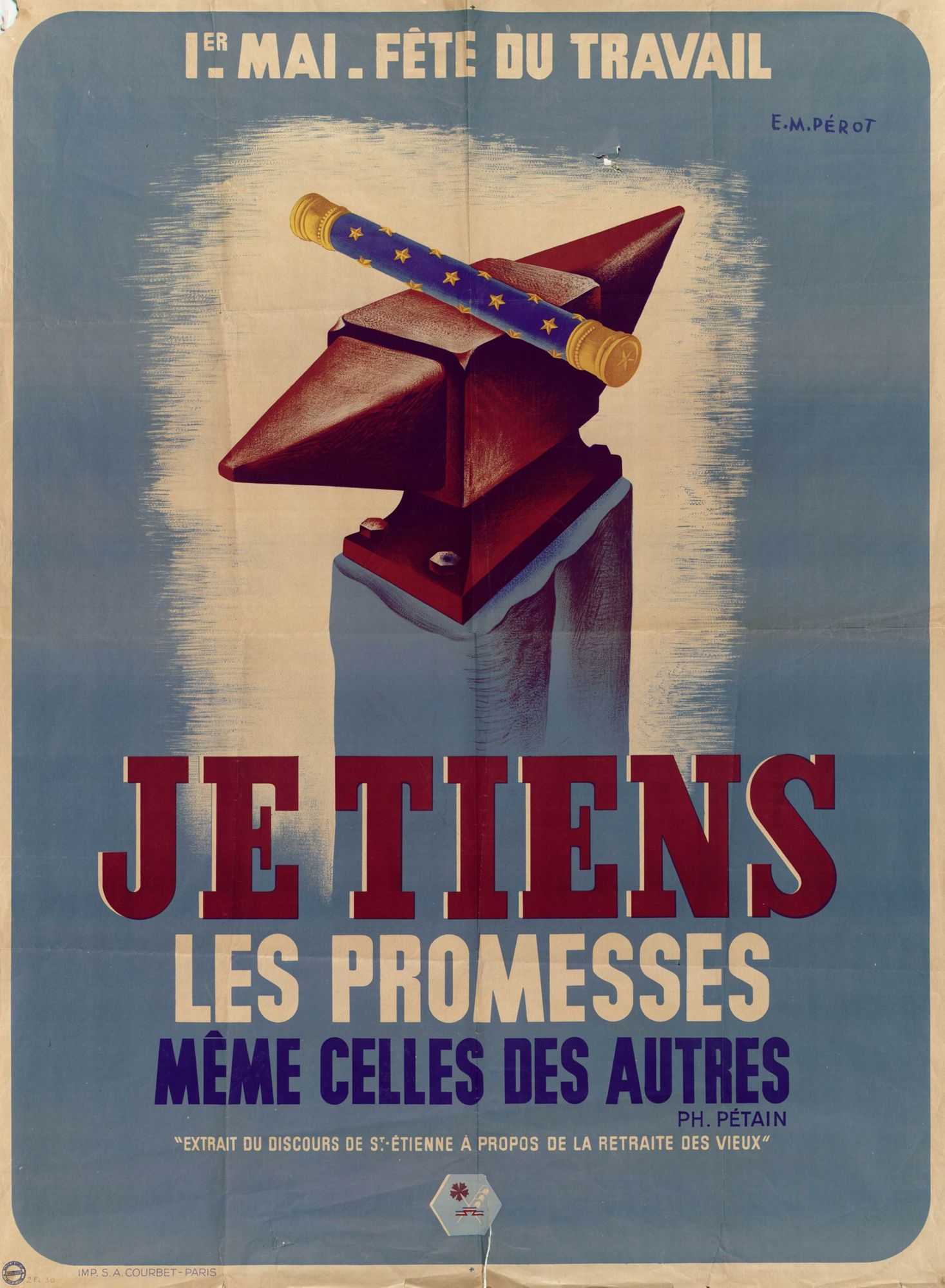 2Fi30 - Affiche de propagande, 1941. Coll. AMC