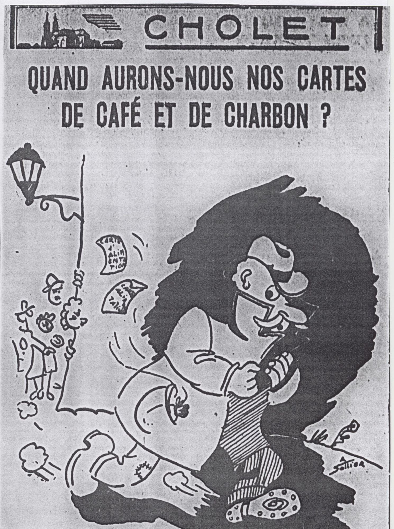 4Mi12 - L'Ouest-Éclair, 27 octobre 1940. Coll. AMC