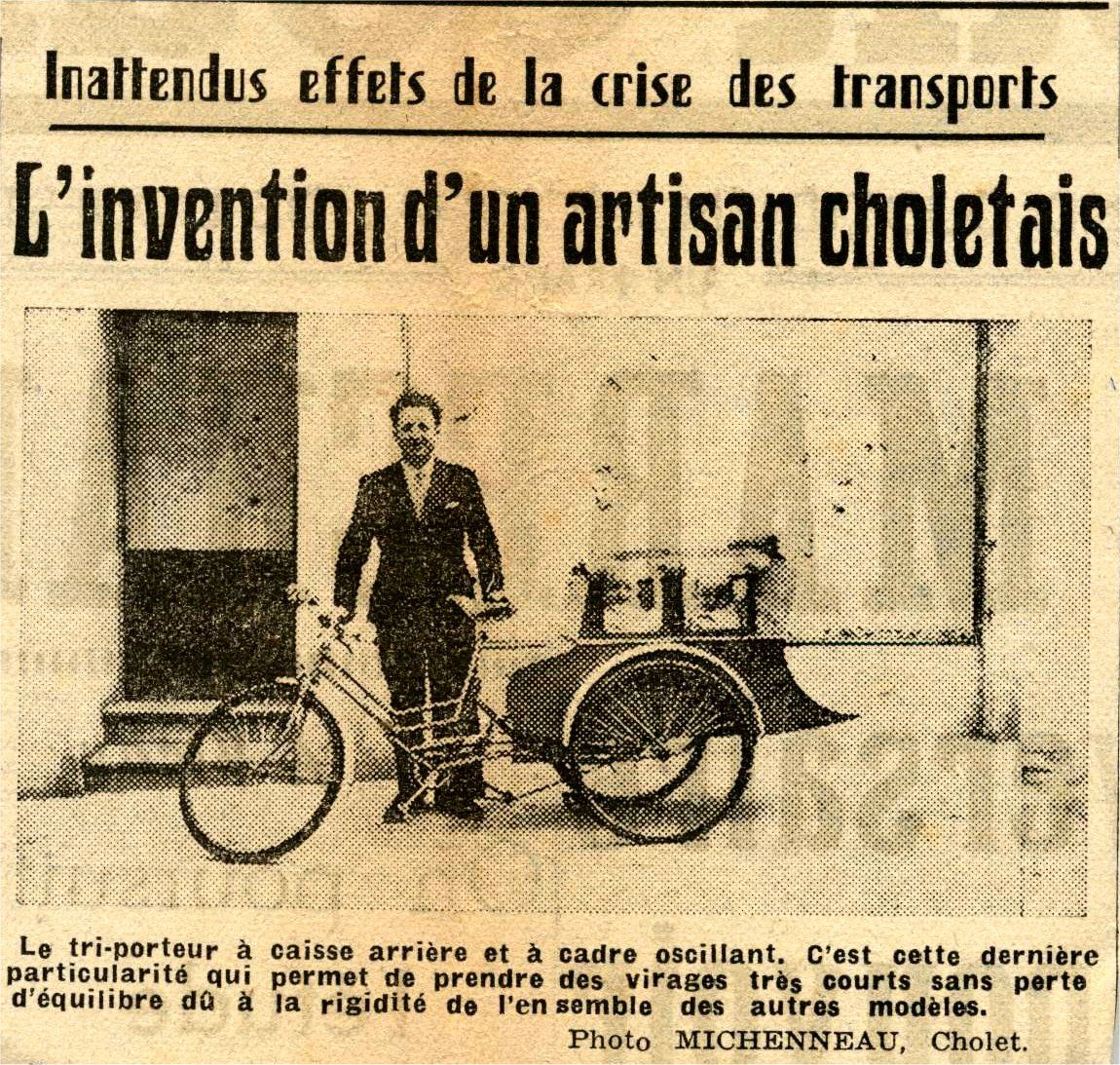 21J125 - Le Petit Courrier, 18 juin 1940. Coll. AMC