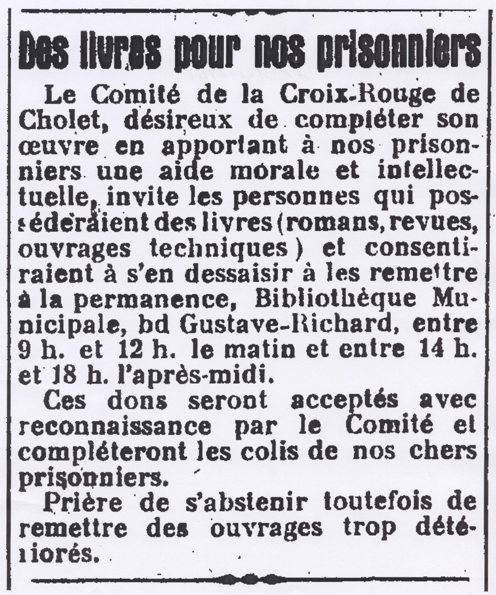 19Per26 - L'Intérêt Public, 14 juin 1941. Coll. AMC