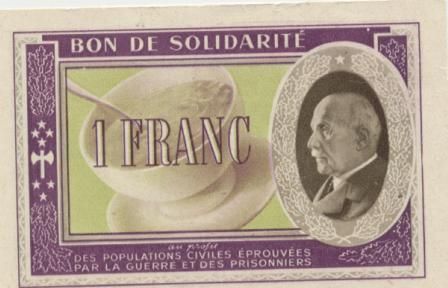 Bon de solidarité - Coll. particulière