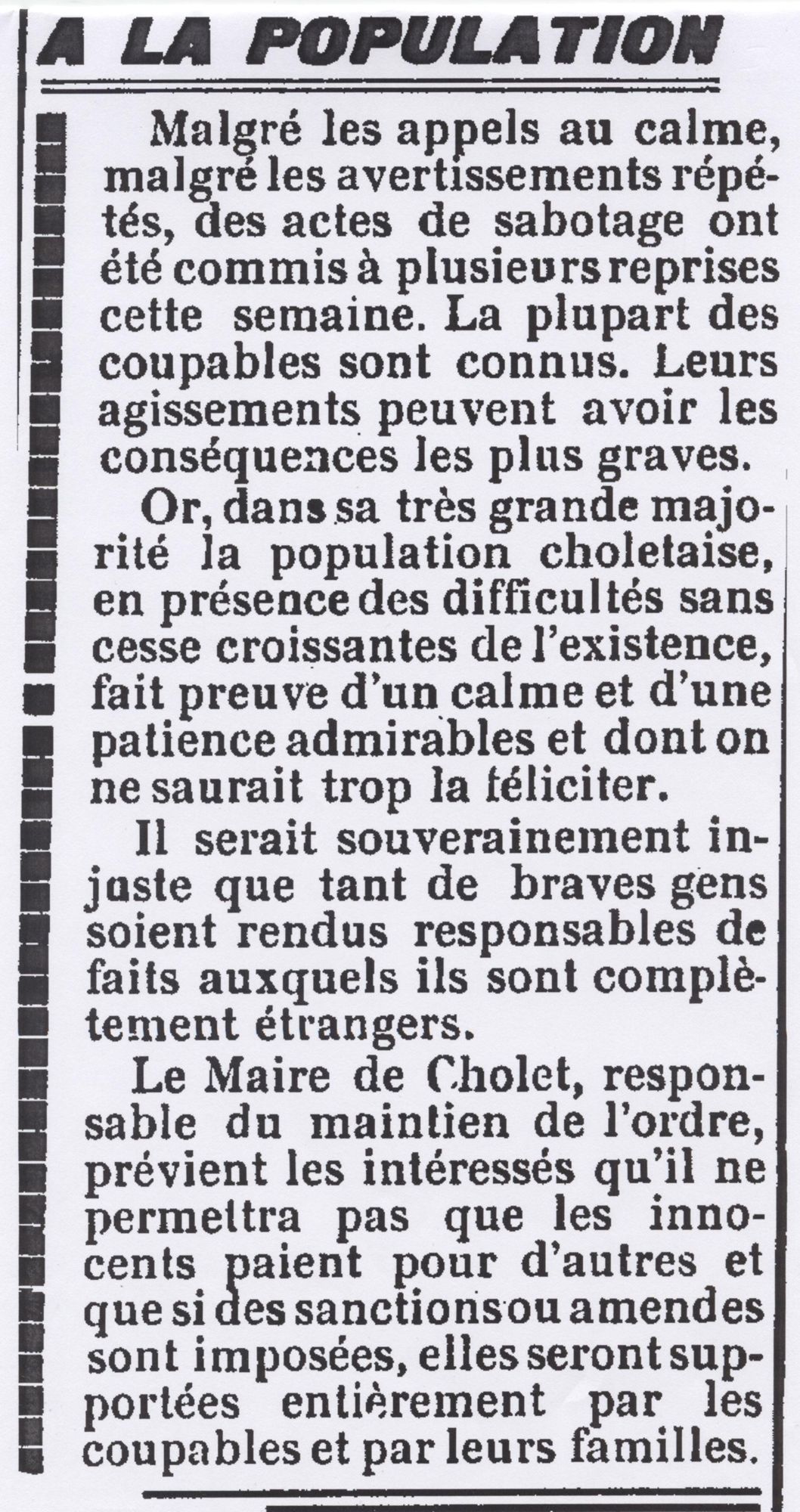 19Per26 - L'Intérêt Public, 26 octobre 1940. Coll. AMC