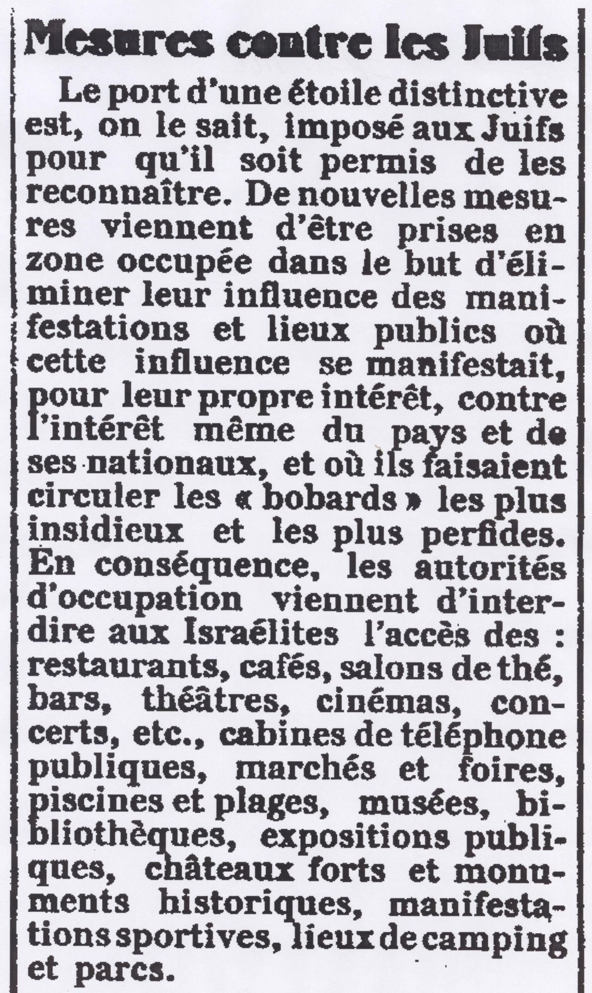 19Per26 - L'Intérêt Public, 18 juillet 1942. Coll. AMC