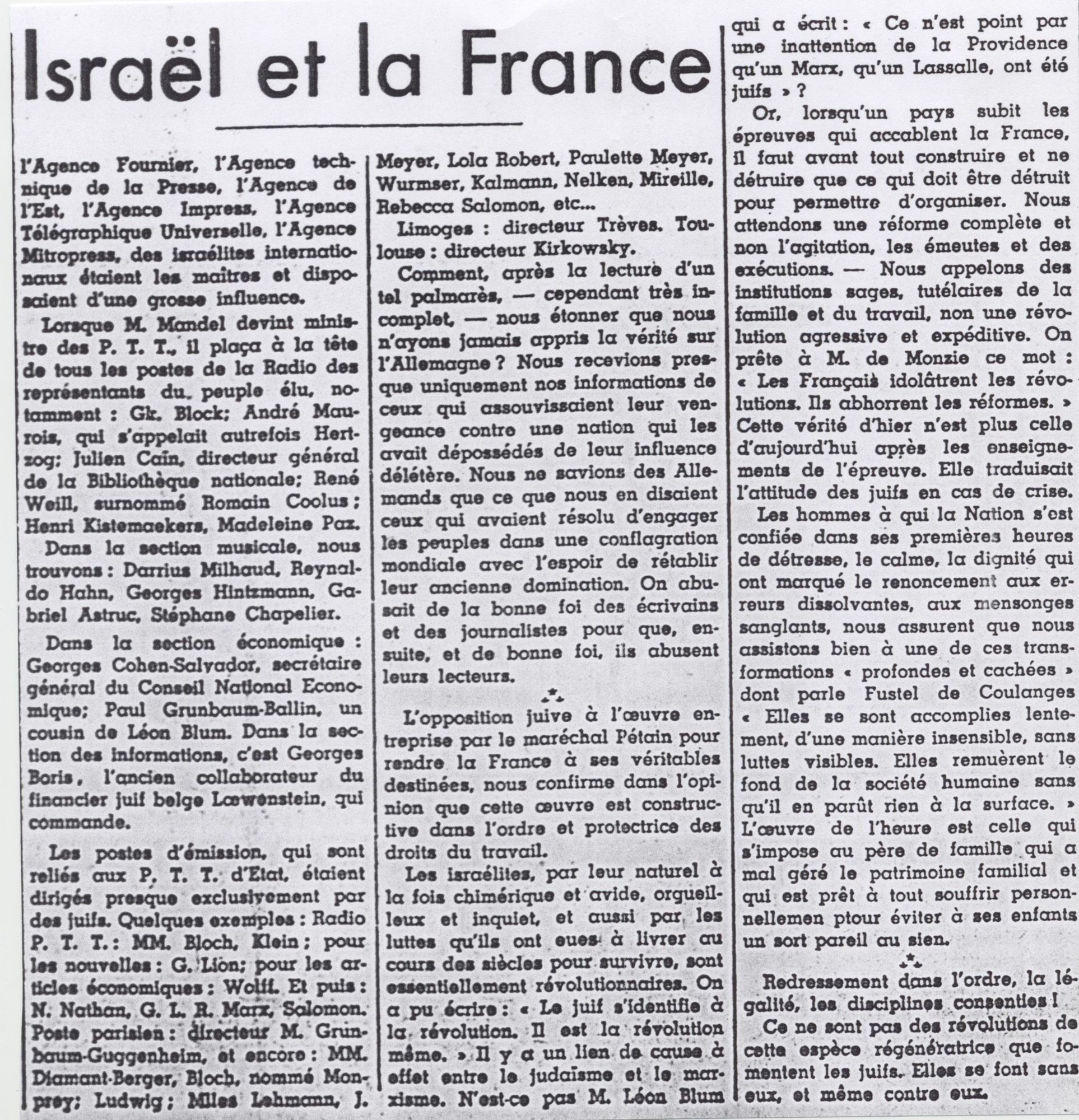 4Mi12 - L'Ouest-Éclair, 18 juillet 1940. Coll. AMC