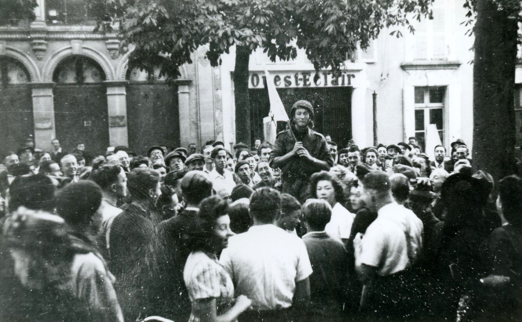 21Fi1102 - Arrivée des F.F.I., 1944. Fonds A.P.P.P.C