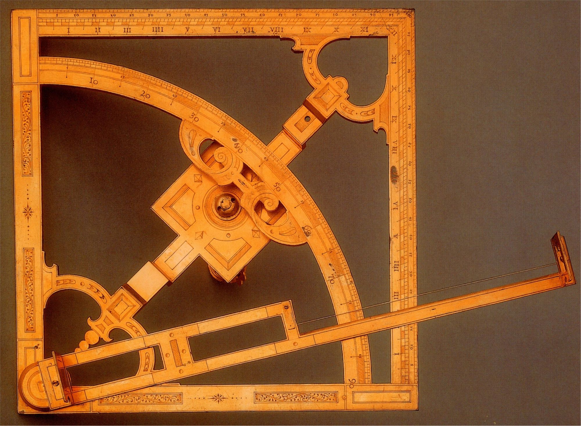 Carré géométrique Habermel, 16e siècle. Musée du Louvre