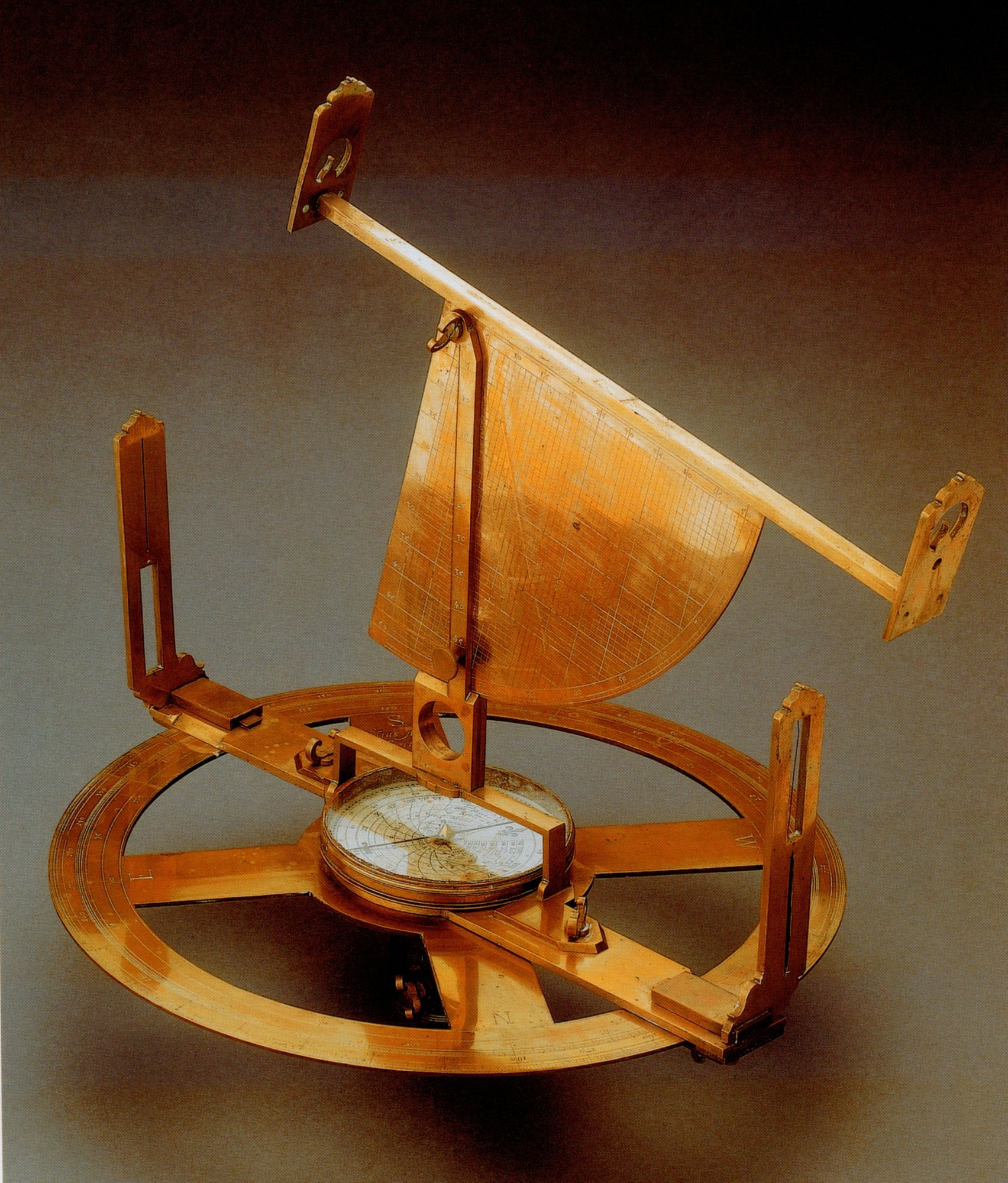 Théodolite, 17e siècle. Musée du Louvre