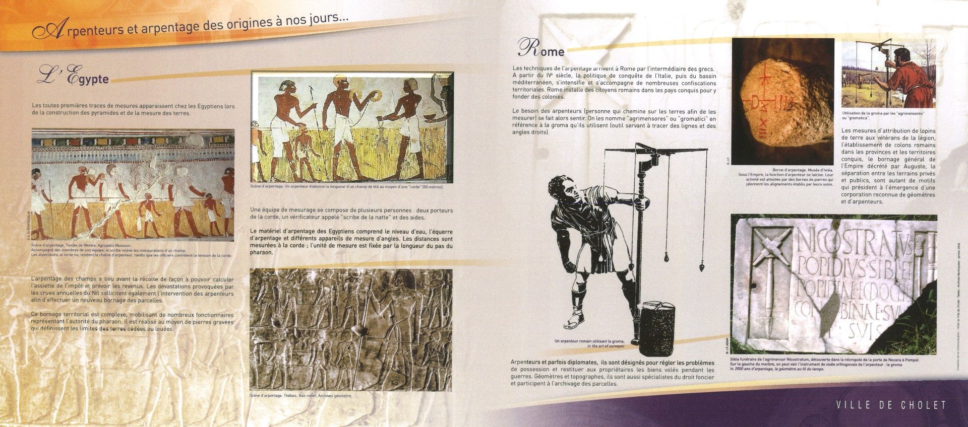 Panneau de l'exposition