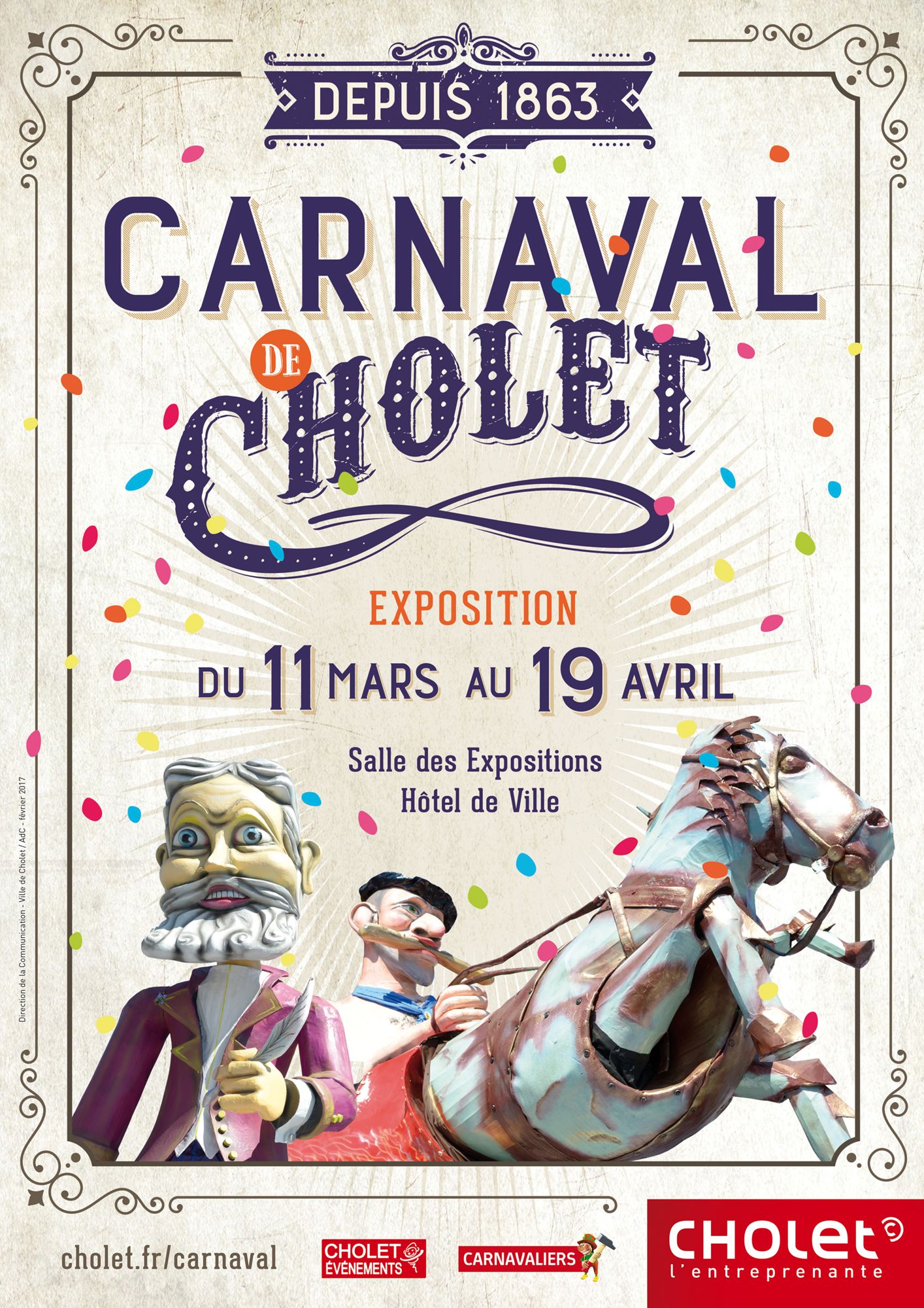 Depuis 1863, le Carnaval de Cholet