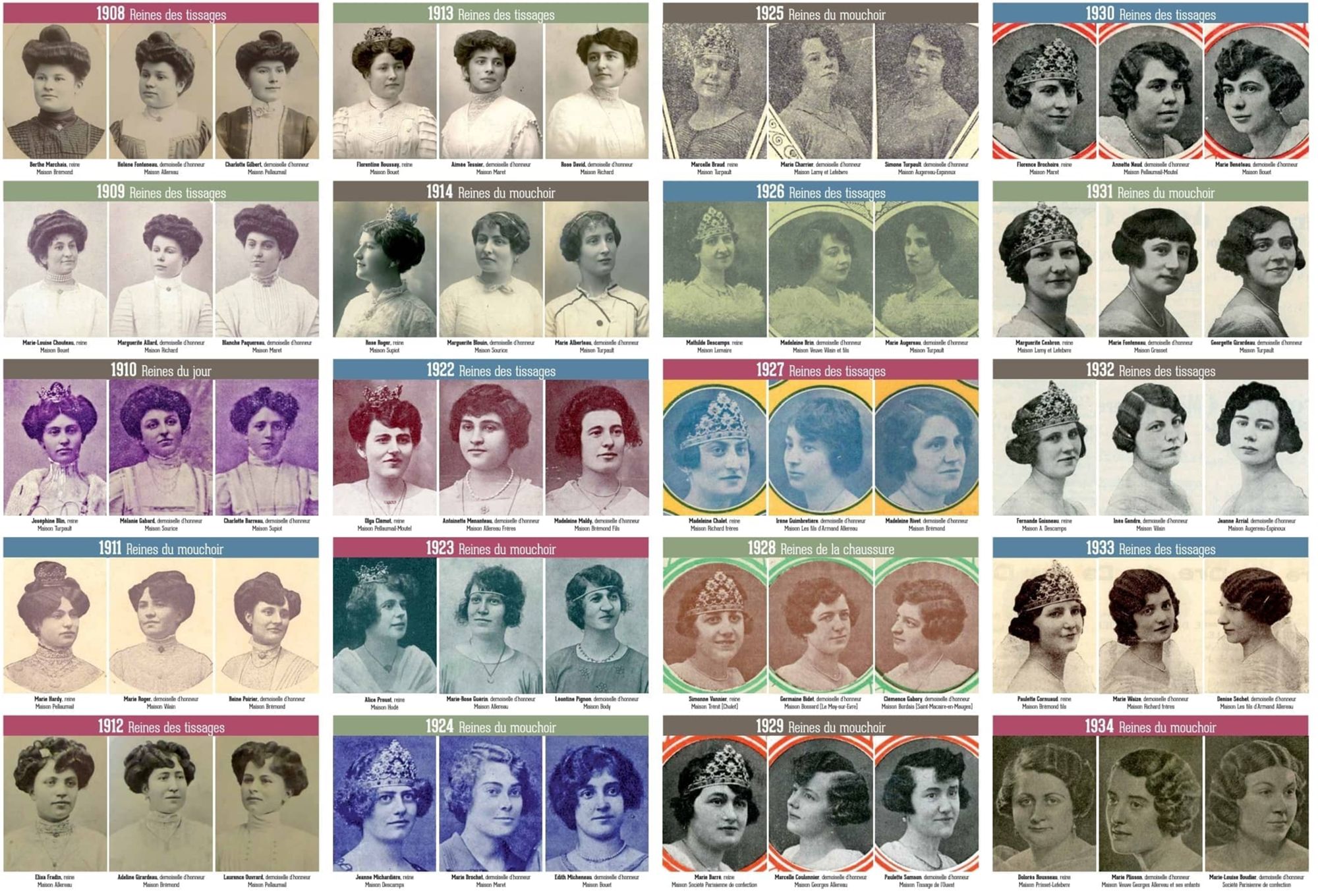 Des Reines des tissages aux Ambassadrices
