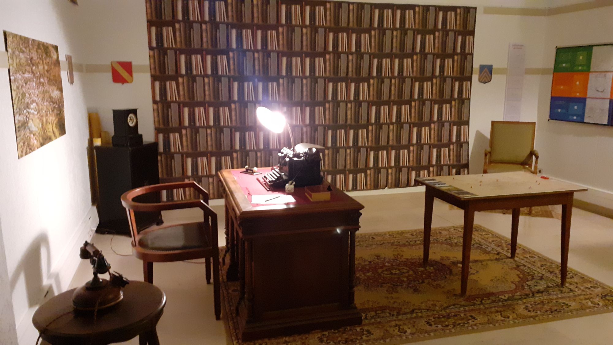 Le bureau du conservateur 