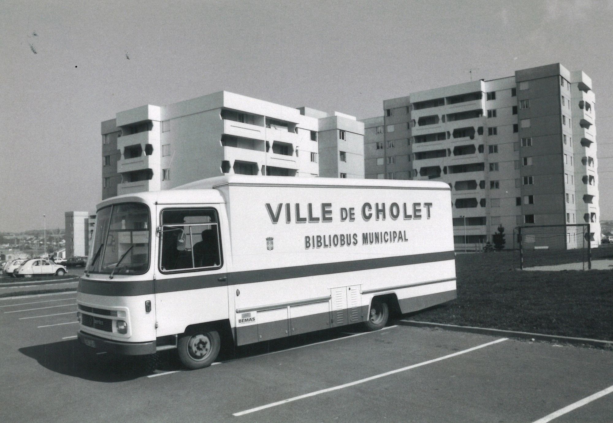 Les débuts de la bibliothèque ambulante de Cholet