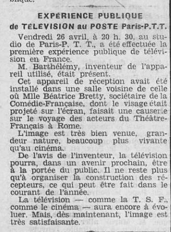 19Per26 - L'Intérêt Public, 4 mai 1935. Coll. AMC