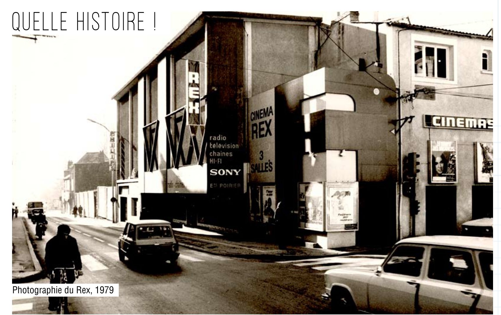 Rex, du magasin d'électricité au cinéma