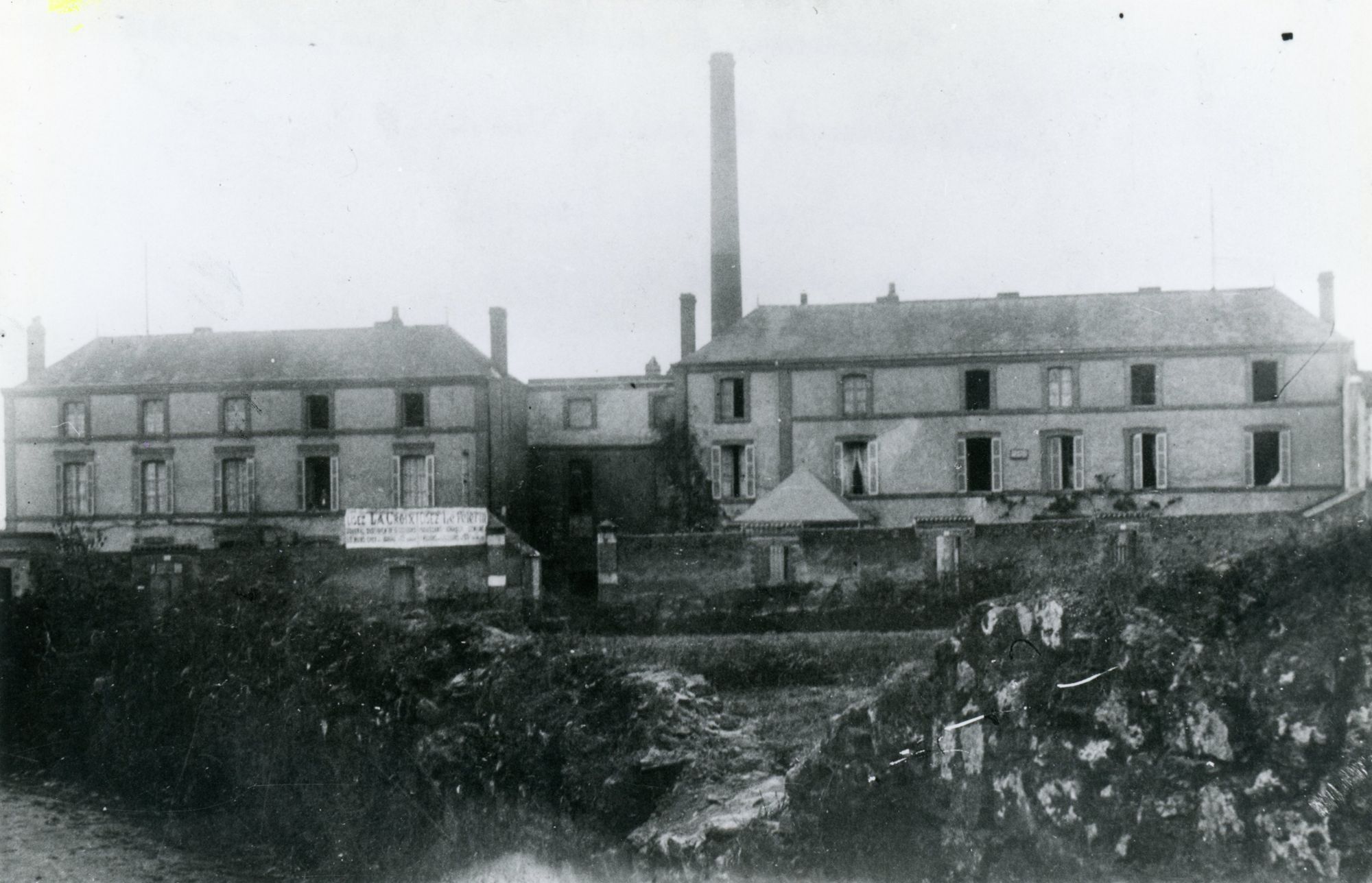 21Fi796 - Teinturerie Giboin, rue Porte Baron. Coll. AMC