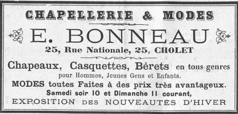 19Per22 - Publicité de L'Intérêt Public, 18 octobre 1903. Coll. AMC