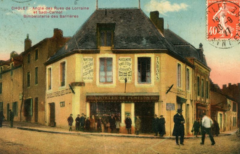 8Fi408 - Bimbeloterie des Barrières, rue Sadi Carnot, 1927. Coll. AMC