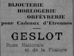 Publicité, 1901