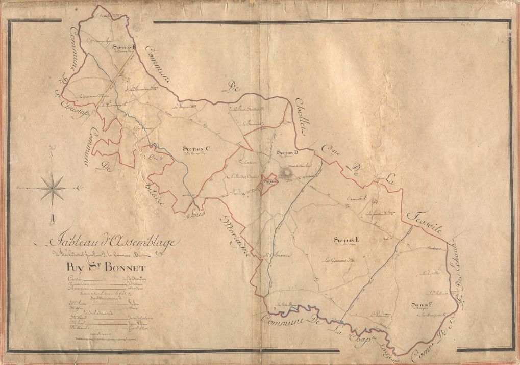 À la découverte du cadastre du Puy-Saint-Bonnet