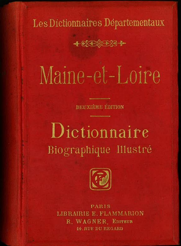 Dictionnaire biographique du Maine-et-Loire, 1958