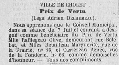Journal L'Intérêt Public, 1926 - Archives municipales de Cholet, 19Per26