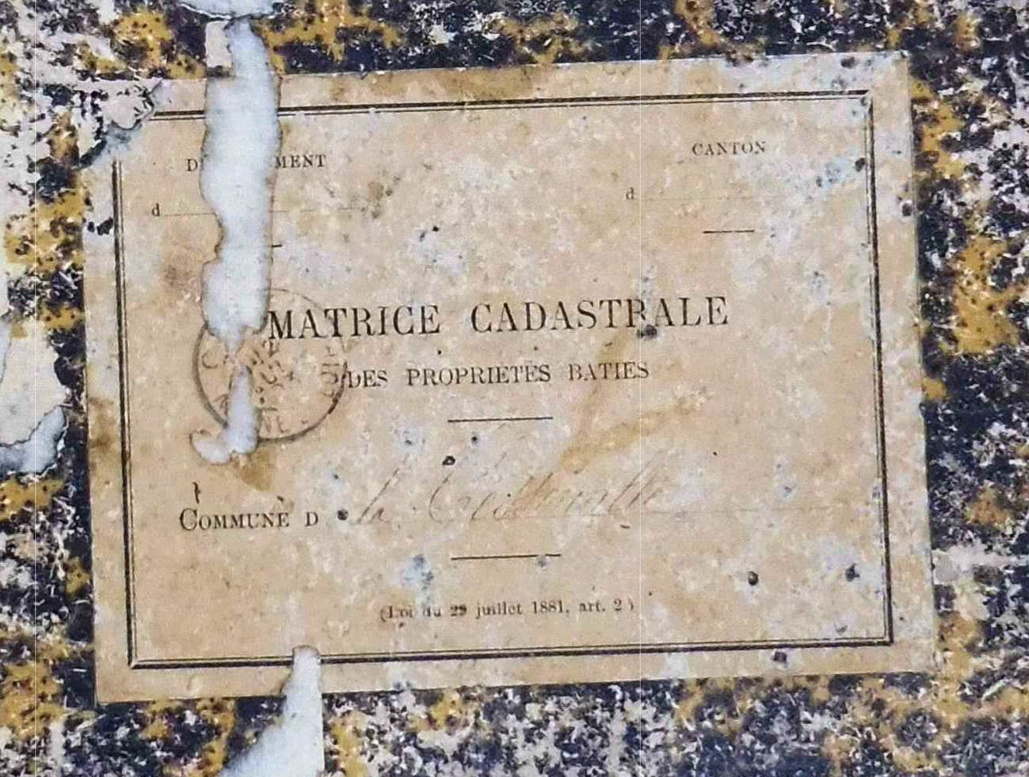 Étape 3 : faire l'histoire d'un bien cadastré