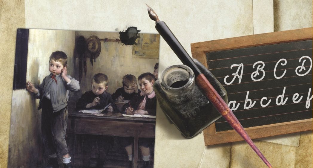 Sur les bancs de l'école